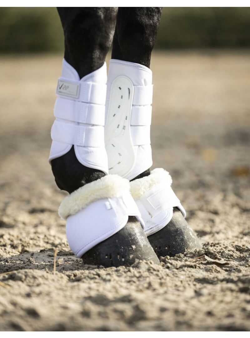 Protectores Cerrados Lami-Cell “V22” Brushing Boots” Blanco