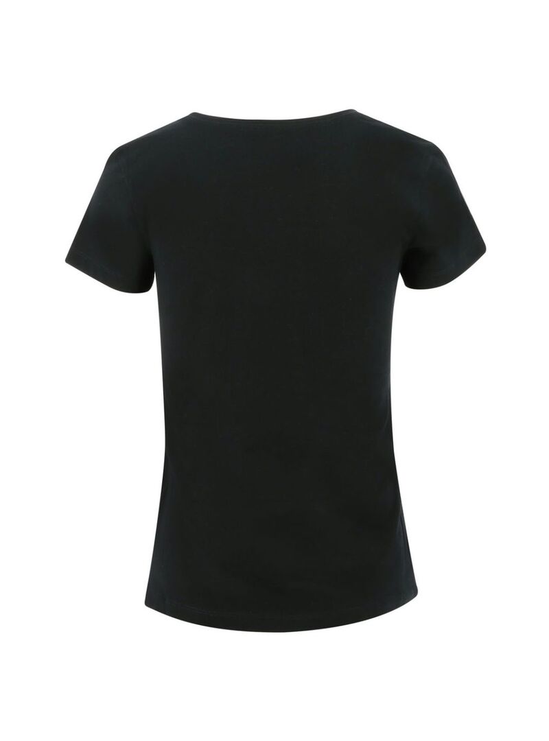 Camiseta Equithème “Magali” Mujer Negro